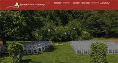 Desktop Screenshot of farmkitchenweddings.com